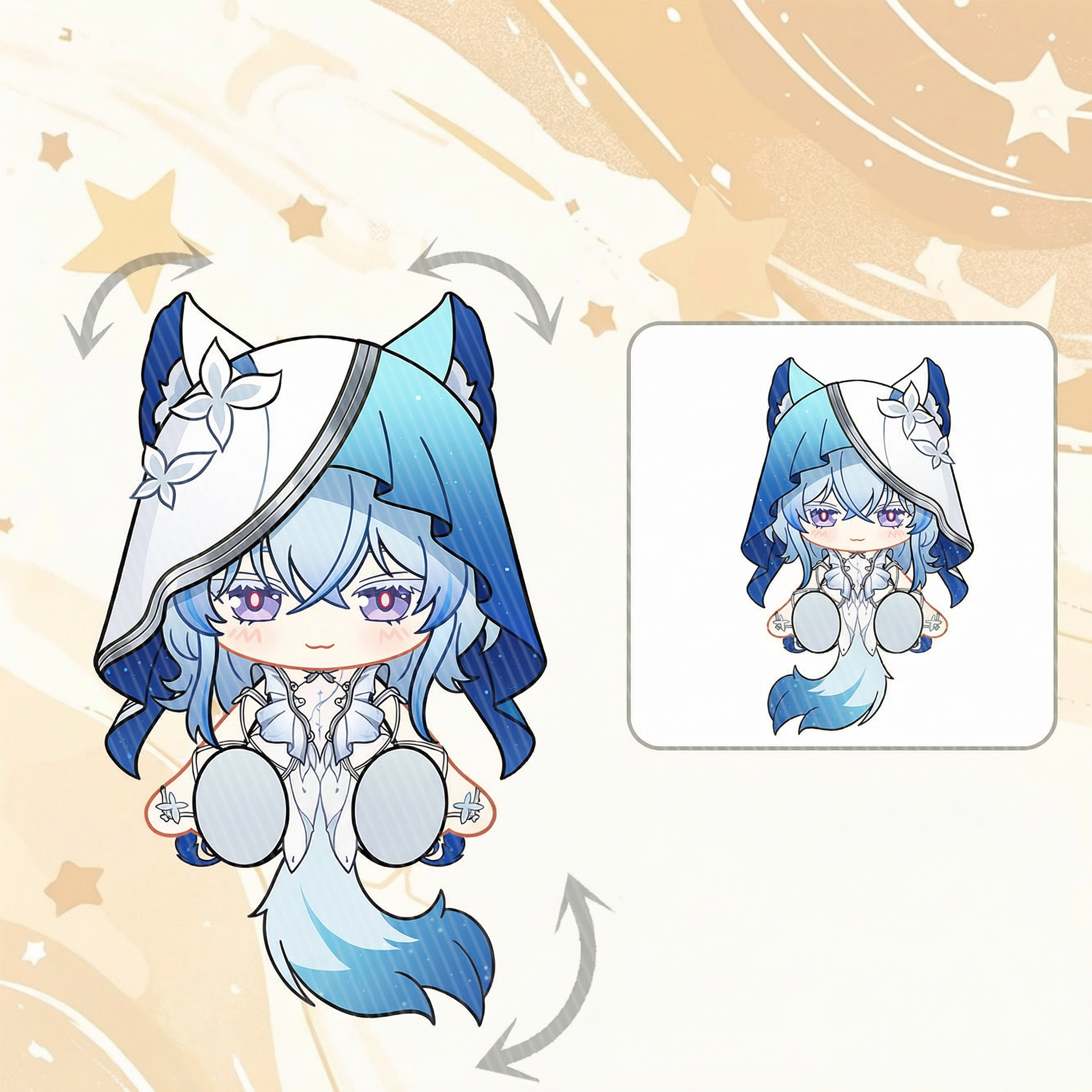 Muyo House Fanmade  Collectible Keychain Series 8