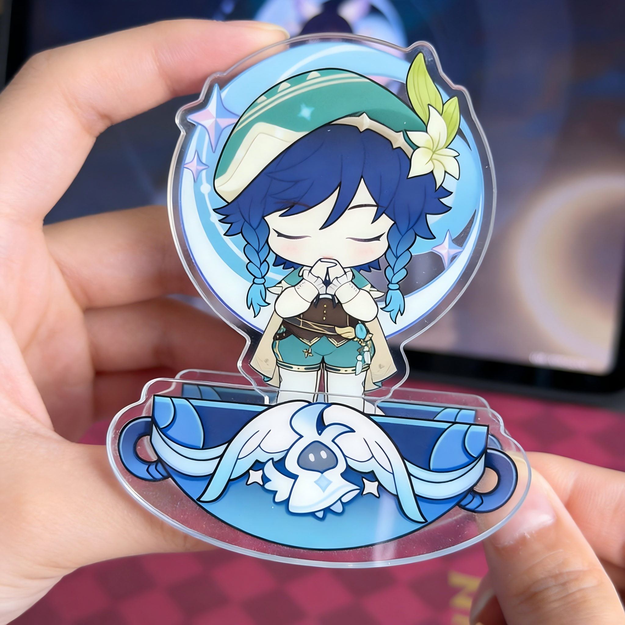 Muyo House Fanmade Acrylic Standee Wobbler  Keychain