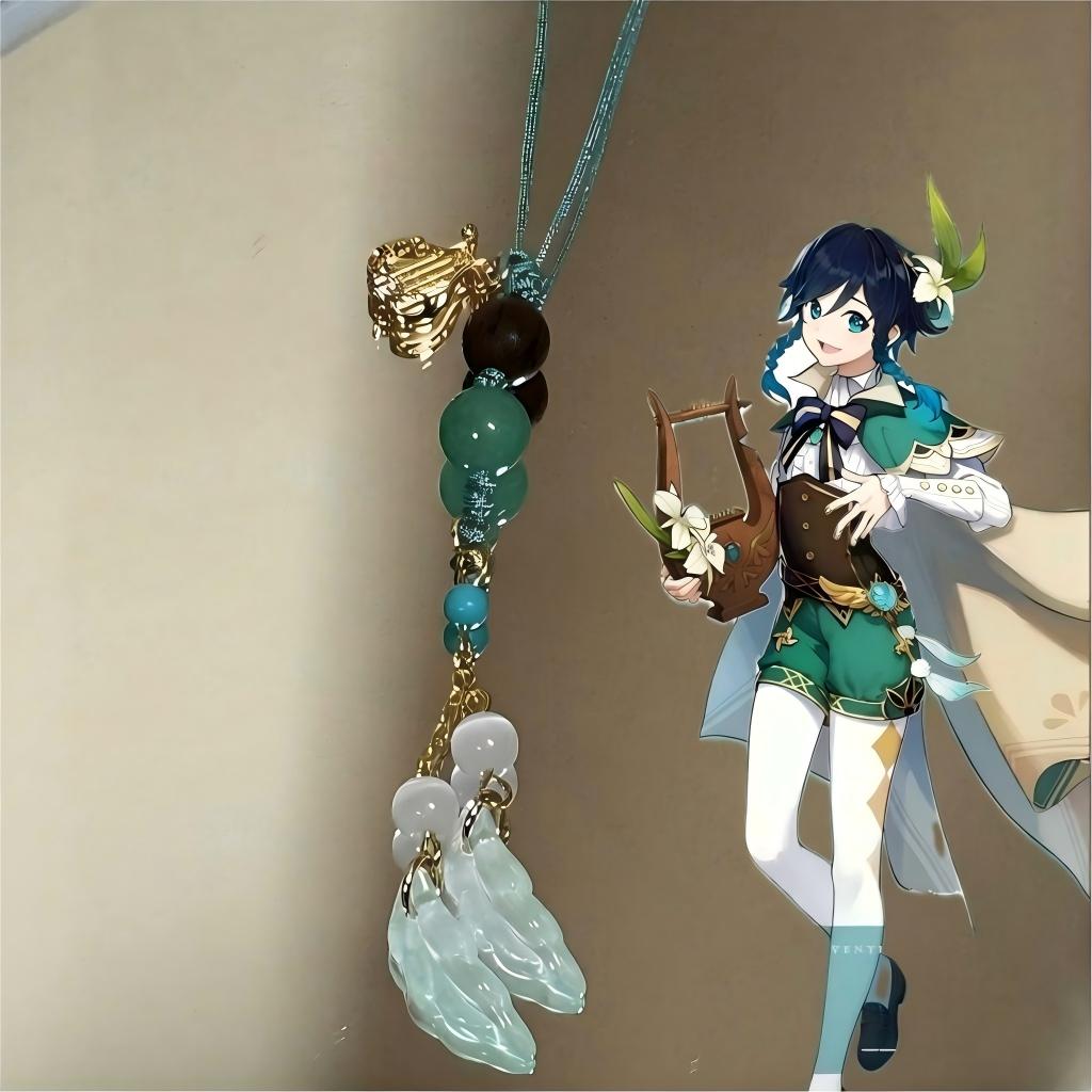 Muyo House Fanmade Inspired Bracelet Phone Charm