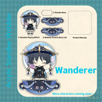 Muyo House Fanmade Acrylic Standee Wobbler  Keychain