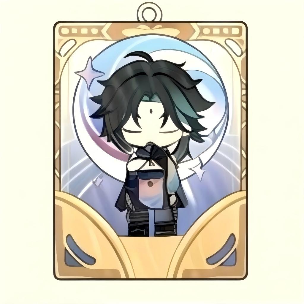 Muyo House Fanmade Acrylic Standee Wobbler  Keychain 2
