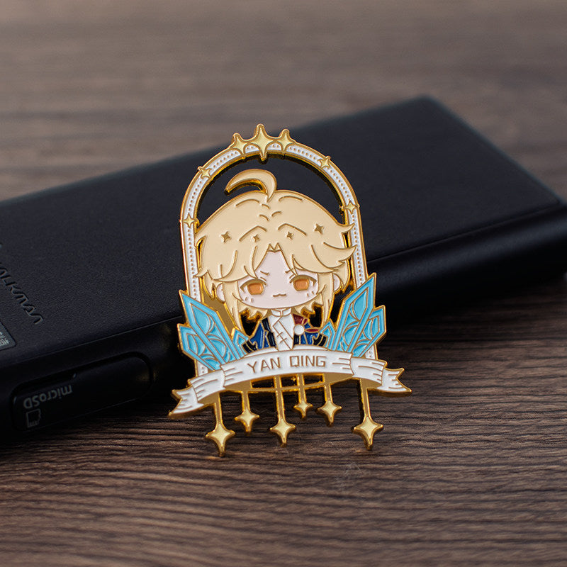 Muyo House Fanmade Enamel Pin Series 4 Badge Keychain