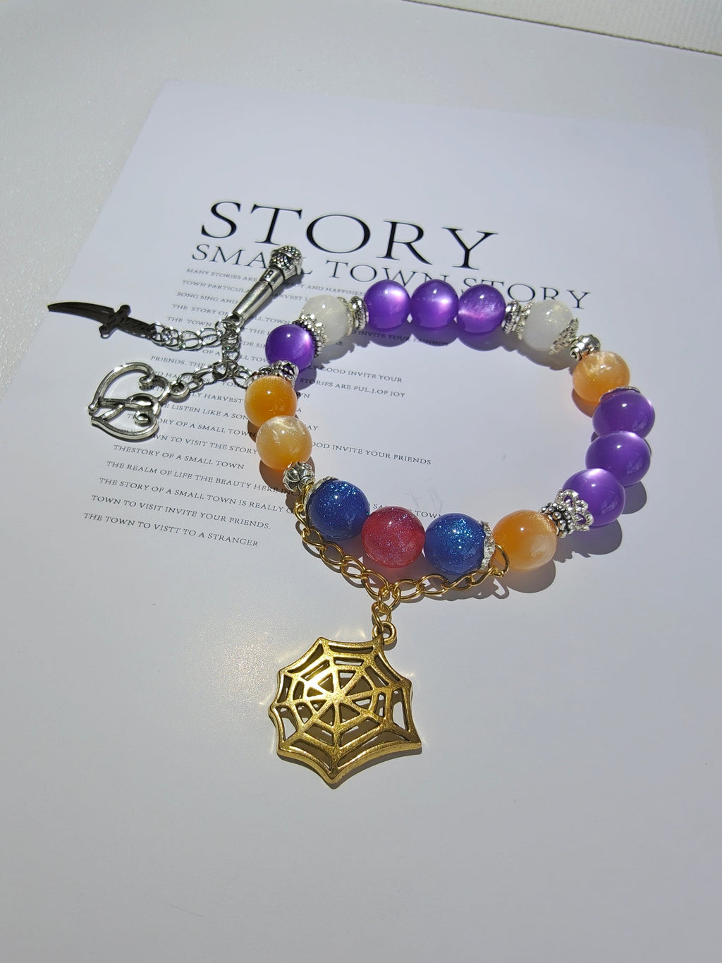 Muyo Hose Kpop Demon Hunters Huntrix Rumi~How It's Done~ Performance Inspired Round Beads Bracelet