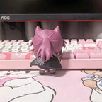 Muyo House Fanmade Fanart  with Purple Hair & Glasses  Action Figure