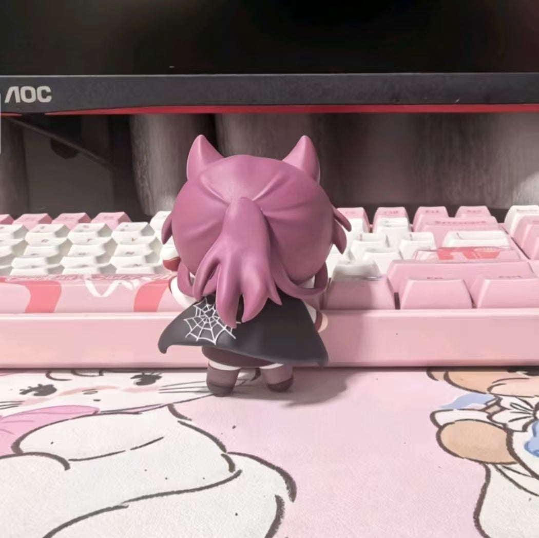 Muyo House Fanmade Fanart  with Purple Hair & Glasses  Action Figure