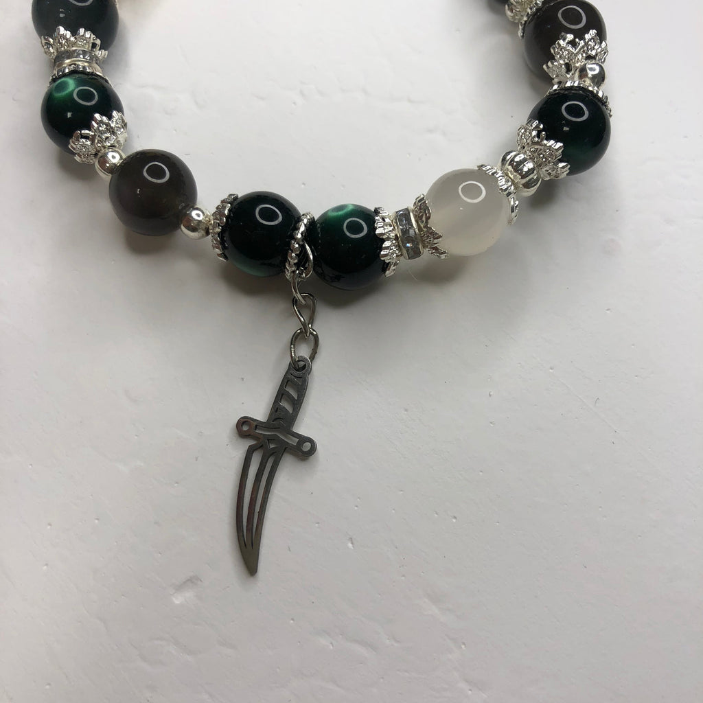 Free Shipping Muyo Hose Zenless Zone Zero ZZZ Fanart Miyabi Inspired Round Bracelet