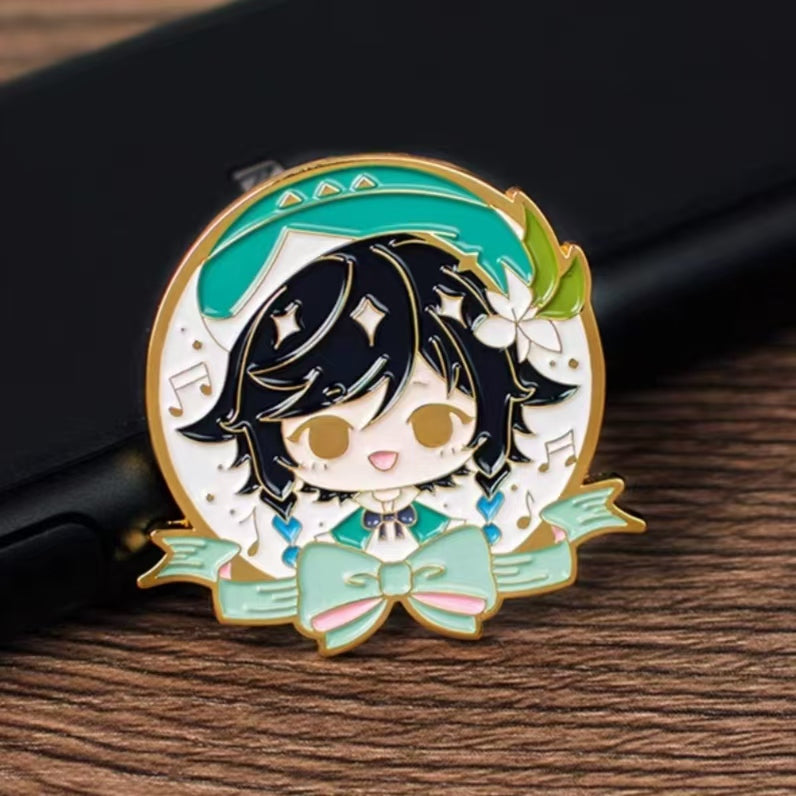 Muyo House Fanmade Enamel Pin Series 5 Badge Keychain