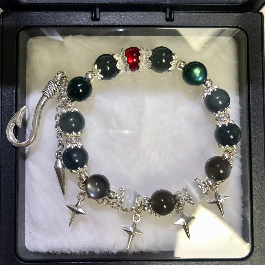 Free Shipping Muyo Hose Zenless Zone Zero ZZZ Fanart Jane Doe Inspired Round Bracelet