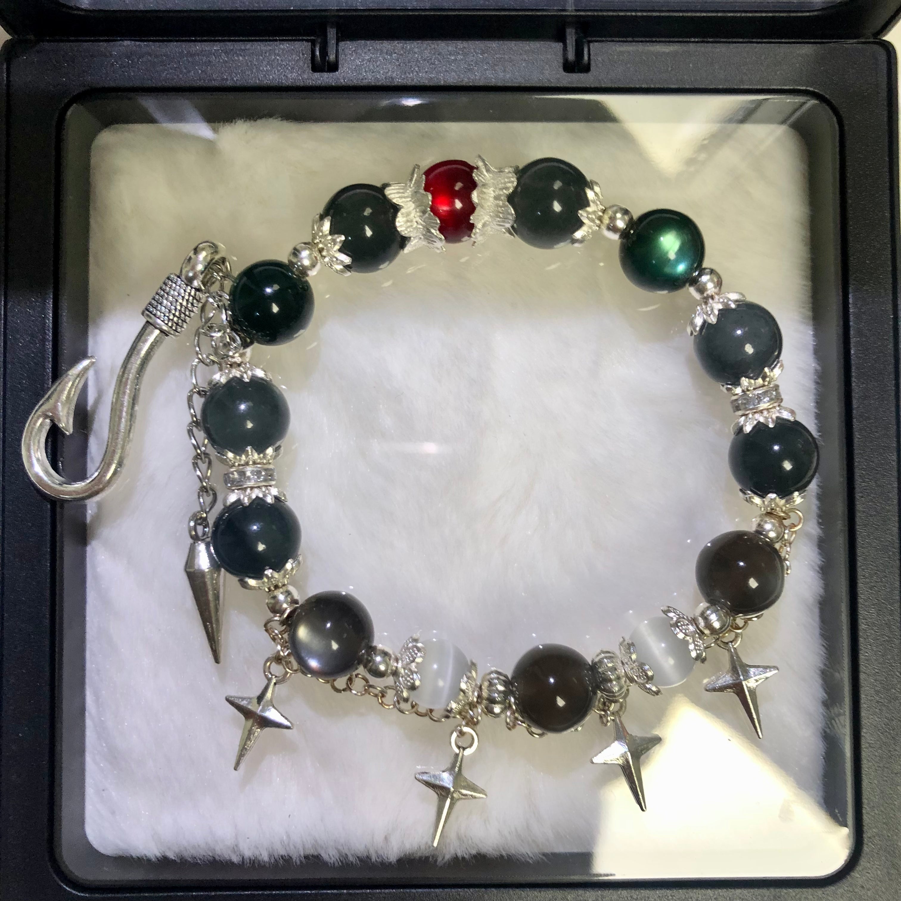 Free Shipping Muyo Hose Zenless Zone Zero ZZZ Fanart Jane Doe Inspired Round Bracelet