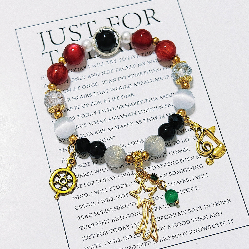 Free Shipping Muyo Hose Zenless Zone Zero ZZZ Fanart Astra Yao Inspired Round Bracelet