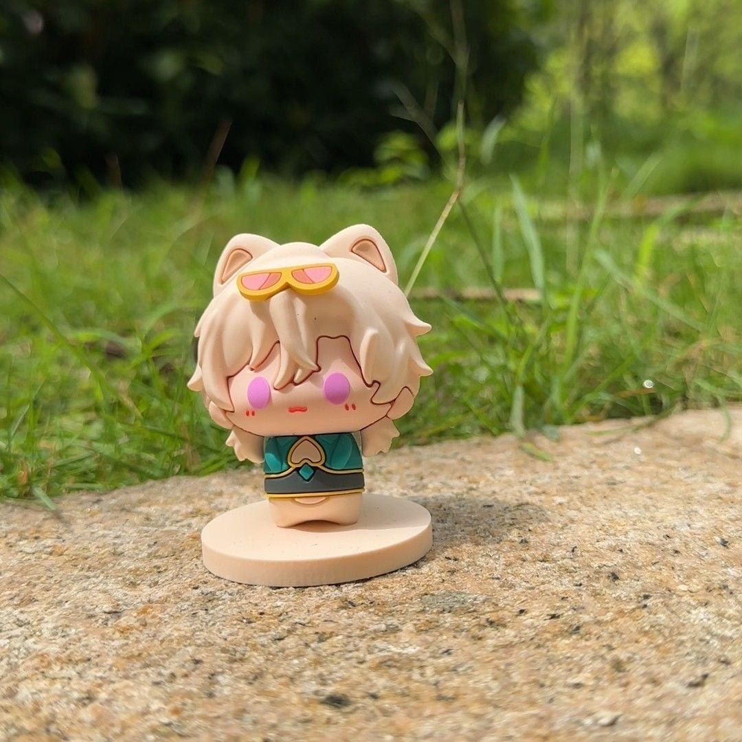 Muyo House Honkai: Star Rail Aventurine Action Figures Q style  7CM