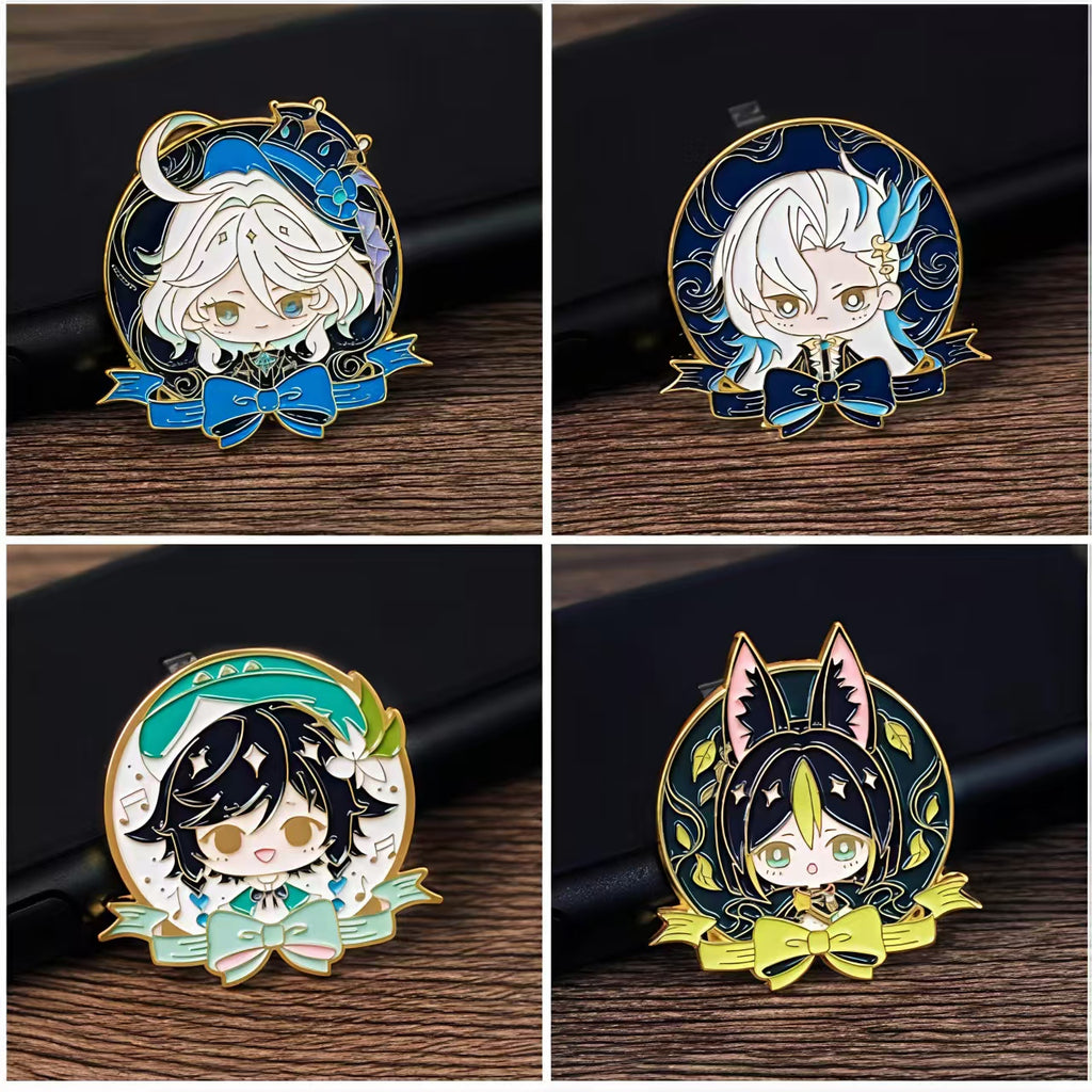 Muyo House Fanmade Enamel Pin Series 5 Badge Keychain