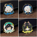 Muyo House Fanmade Enamel Pin Series 5 Badge Keychain