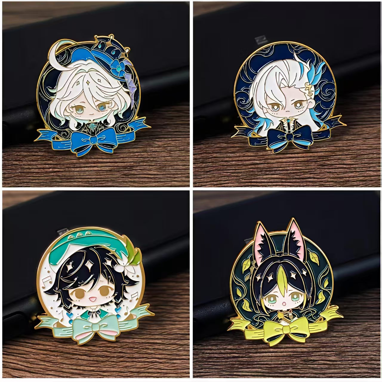 Muyo House Fanmade Enamel Pin Series 5 Badge Keychain