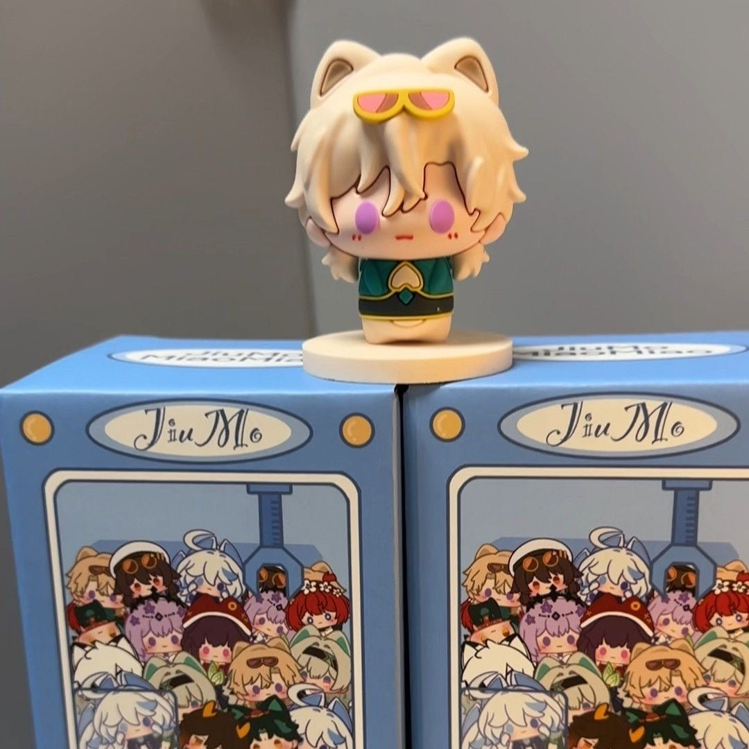Muyo House Honkai: Star Rail Aventurine Action Figures Q style  7CM