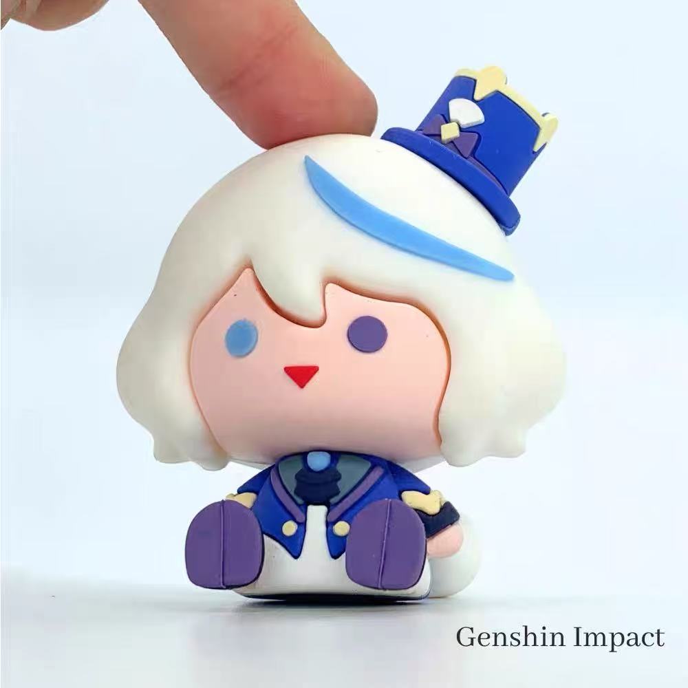 Muyo House Genshin Impact Furina Action Figures Q Style 7CM
