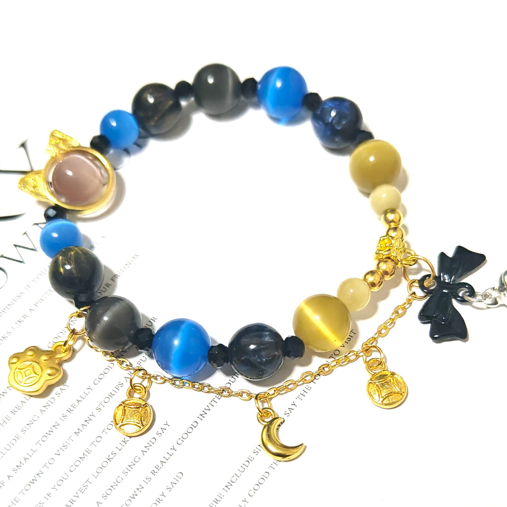 Muyo Hose Honkai Star Rail Fanart Cipher Inspired Round Bracelet