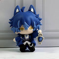 Muyo House Fanmade Fanart with Navy Blue Hair & Clothes Action Figure