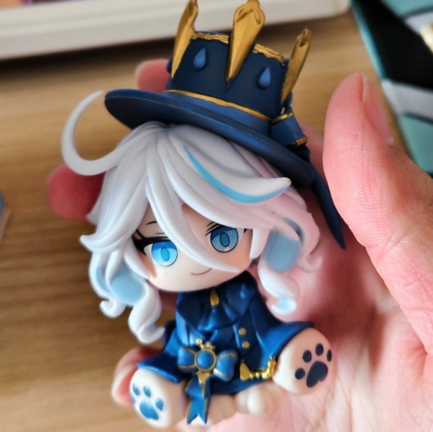 Muyo House Fanmade Fanart Blue Hat & Clothes 8CM Action Figure
