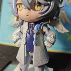 Muyo House Fanmade Fanart Blue Hair With Wings & a tail 16CM Action Figure