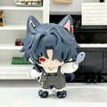 Muyo House Fanmade Fanart with Dark Black Hair  Black Clothes Action Figure