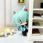 Muyo House Fanmade Fanart Silvery Grey Fair with cat ears Action Figure